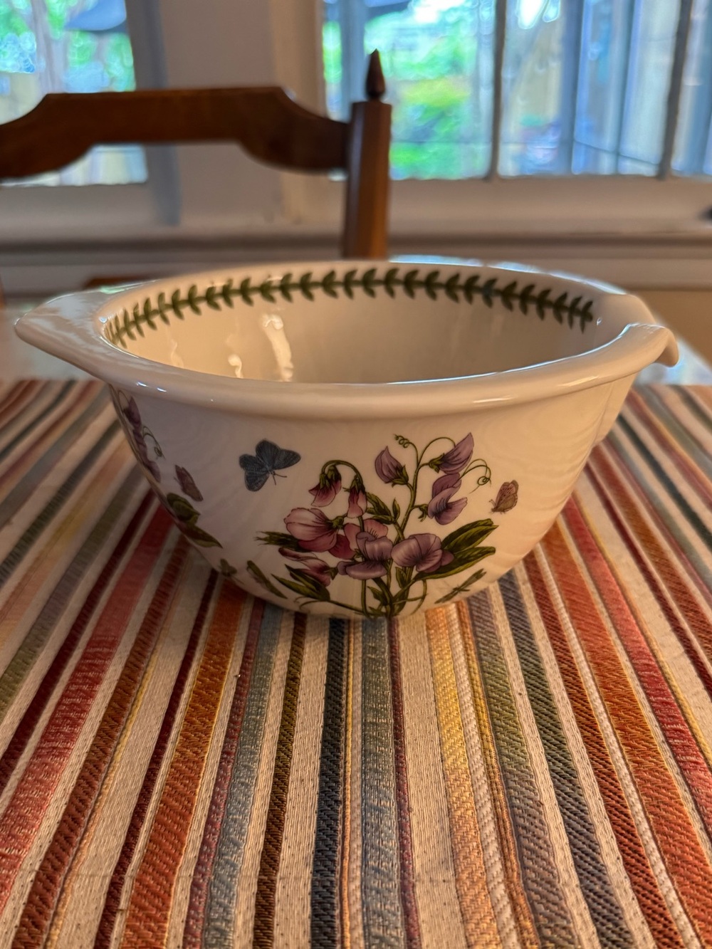 Portmeirion botanic garden mixing bowl, 8 1/2x4. Like new